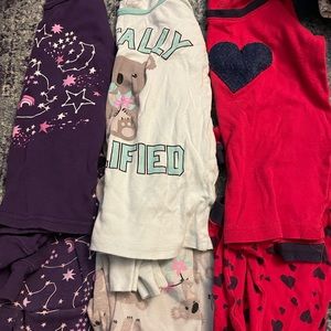 PJ sets, girls, size 4/5T